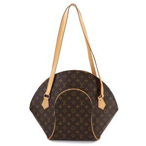 LOUIS VUITTON Monogram Elipse Shopping Shoulder Bag Brown M51128 Purse 90284931
